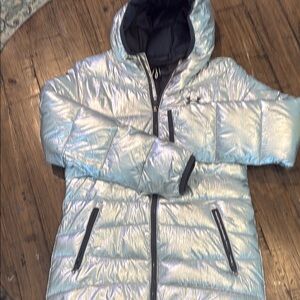 Under Armour Silver Kids Puffer Jacket